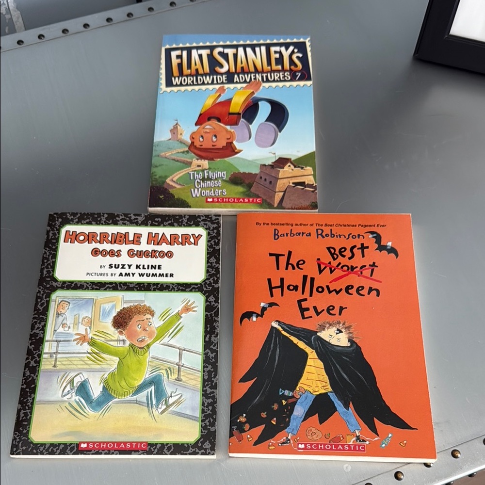 Scholastic Bundle of 3 Great Books